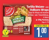 Tortilla Weizen- oder Vollkorn-Wraps von Gut & Günstig im aktuellen EDEKA Prospekt für 1,00 €