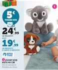 Promo Puppy eye pets 40 cm à 19,99 € dans le catalogue Super U à Mandeure