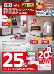 Aktueller XXXLutz Prospekt (Gummersbach) XXXLutz Prospekt "RED SHOPPING WEEK" mit 36 Seiten (Gummersbach)