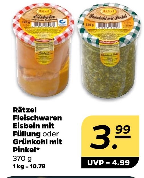 Eisbein mit Füllung