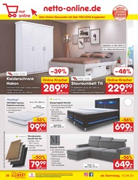 Bett Angebot & Preis im aktuellen Netto Marken-Discount Prospekt Bett Angebot im aktuellen Netto Marken-Discount Prospekt auf Seite 30