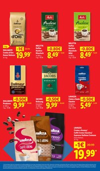 Kaffee im Lidl Prospekt "Der Preisführer macht Deutschland dauerhaft günstiger!" mit 36 Seiten (Laatzen)