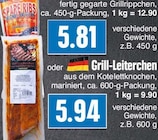 Grillrippchen oder Grill-Leiterchen bei EDEKA im Lollar Prospekt für 5,81 €