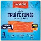 Truite fumée - Landvika - Netto à Colombes Truite fumée - Landvika en promo chez Netto Colombes à 2,63 €