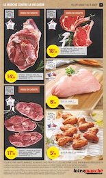 Prix et réduction Poulet dans le prospectus Intermarché en cours Offre Poulet dans le catalogue Intermarché du moment à la page 7