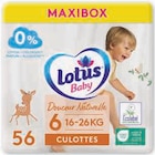 Culottes Douceur Naturelle - LOTUS BABY en promo chez Hyper U Rambouillet à 18,41 €