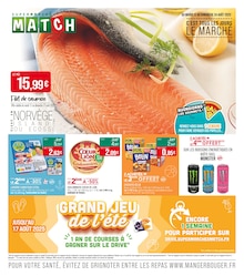 Prospectus Supermarchés Match en cours, "C'EST TOUS LES JOURS LE MARCHÉ", page 1 sur 16