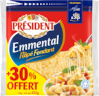 EMMENTAL RÂPÉ FONDANT PRÉSIDENT - PRESIDENT à 3,70 € dans le catalogue Auchan Hypermarché