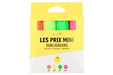 Pack de 4 surligneurs - couleurs assorties - Les Prix Mini dans le catalogue Bureau Vallée