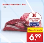 Rinder-Leber oder – Herz bei Netto Marken-Discount im Prospekt "" für 6,99 €