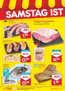 Bratwurst im Netto Marken-Discount Prospekt "Aktuelle Angebote" mit 59 Seiten (Bremen)