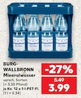 Aktuelles Mineralwasser Angebot bei Kaufland in Dortmund ab 3,99 €