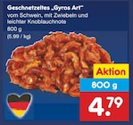Aktuelle Knoblauch Angebote bei Netto Marken-Discount in Hamburg Aktuelles Geschnetzeltes Gyros Art Angebot bei Netto Marken-Discount in Hamburg ab 4,79 €