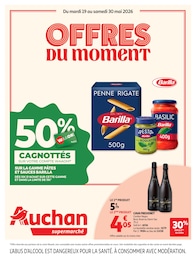 Catalogue Auchan Supermarché à Val-D'Isère, avec 12 pages Prospectus Auchan Supermarché à Val-D'Isère, "OFFRES DU MOMENT", 12 pages, 19/05/2026 - 30/05/2026