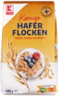 Haferflocken von K-CLASSIC im aktuellen Kaufland Prospekt für 0,50 €