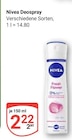 Deospray im Angebot bei GLOBUS in Duisburg Deospray Angebote von Nivea bei GLOBUS Duisburg für 2,22 €