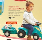 Tracteur avec remorque - La Grande Récré à Clichy Tracteur avec remorque en promo chez La Grande Récré Clichy à 29,99 €