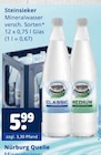 Getränkewelt HSE Oberhausen - Mineralwasser Angebot im Prospekt Mineralwasser bei Getränkewelt HSE im Oberhausen Prospekt für 5,99 €