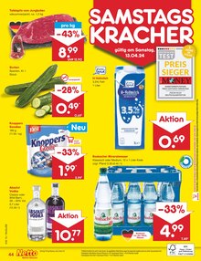 Tafelwasser im Netto Marken-Discount Prospekt "Aktuelle Angebote" mit 54 Seiten (Mannheim)