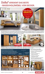 Stuhl im Segmüller Prospekt Maßanfertigung gratis! auf S. 12