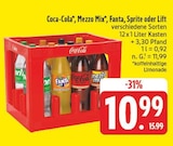 Coca-Cola bei EDEKA im Prospekt "" für 10,99 €