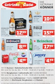 Aktueller Getränke Oase Prospekt mit Wasser, "Aktuelle Angebote", Seite 1