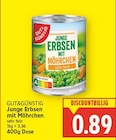 Junge Erbsen mit Möhrchen von GUT&GÜNSTIG im aktuellen E center Prospekt