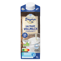 Haltbare Vollmilch