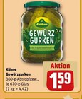 Gewürzgurken im Angebot bei REWE in Frechen Gewürzgurken Angebote von Kühne bei REWE Frechen für 1,59 €