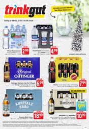 Trinkgut Discounter Prospekt der aktuellen Woche mit 6 Seiten, gültig von 27.07.2026 bis 01.08.2026, in St. Leon-Rot und Umgebung Aktueller Trinkgut Discounter Prospekt in St. Leon-Rot und Umgebung, "Aktuelle Angebote" mit 6 Seiten, 27.07.2026 - 01.08.2026