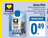 Katzen-Milch von EDEKA Herzstücke im aktuellen EDEKA Prospekt für 0,49 €