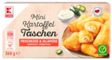 Mini-Kartoffeltaschen Frischkäse & Jalapeño von K-CLASSIC für 1,69 € bei Kaufland im Angebot Mini-Kartoffeltaschen Frischkäse & Jalapeño von K-CLASSIC im aktuellen Kaufland Prospekt