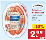 Schinkenfleischwurst von Hofmaier im aktuellen Netto Marken-Discount Prospekt für 2,99 €