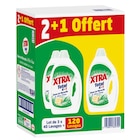 Lessive liquide - X-TRA en promo chez Carrefour Roubaix à 15,98 €