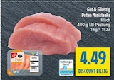 Puten Ministeaks bei diska im Reisdorf Prospekt für 4,49 €