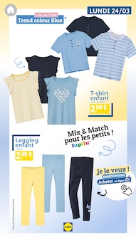 Promo Legging Enfant dans le catalogue Lidl du moment à la page 10