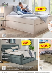 Boxspringbett im Höffner Prospekt in Krefeld Aktueller Höffner Prospekt mit Boxspringbett, "150 JAHRE MÖBEL POWER", Seite 8