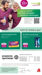 mea - meine apotheke Prospekt für Sonneberg: "Unsere April-Angebote", 4 Seiten, 01.04.2026 - 30.04.2026