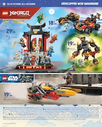 Prix et réduction Ninjago Lego dans le prospectus Intermarché Hyper en cours Offre Ninjago Lego dans le catalogue Intermarché Hyper du moment à la page 54