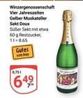 Aktuelle Sekt Angebote bei GLOBUS in Ludwigshafen (Rhein) Aktuelles Gelber Muskateller Sekt Doux Angebot bei GLOBUS in Ludwigshafen (Rhein) ab 6,49 €