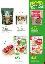 Prix et réduction Flocons D'avoine dans le prospectus NaturéO en cours Offre Flocons D'avoine dans le catalogue NaturéO du moment à la page 15