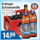 Schneeweiße von Erdinger im aktuellen Getränke City Prospekt für 14,99 €