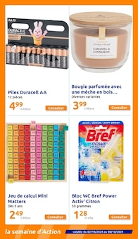 Prospectus Action à Manom, "petits prix, grands sourires", 21 pages de promos valables du 02/10/2024 au 08/10/2024