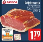 Schinkenspeck im Angebot bei EDEKA in Bielefeld Schinkenspeck Angebote von Rasting bei EDEKA Bielefeld für 1,79 €