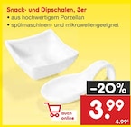 Snack- und Dippschalen im Angebot bei Netto Marken-Discount in Solingen Snack- und Dippschalen Angebote bei Netto Marken-Discount Solingen für 3,99 €