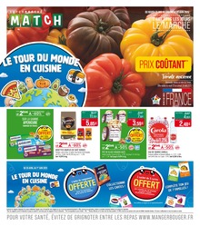 Catalogue Supermarchés Match en cours à Seebach et aux alentours : «C'EST TOUS LES JOURS LE MARCHÉ» avec 20 pages, valable du 20/05/2025 au 01/06/2025