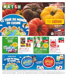 Prospectus Supermarchés Match en cours, "C'EST TOUS LES JOURS LE MARCHÉ", page 1 sur 20