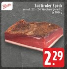 Südtiroler Speck im Angebot bei EDEKA in Recklinghausen Südtiroler Speck Angebote von Recla bei EDEKA Recklinghausen für 2,29 €