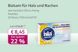 med akut Zitrus-Honig Pastillen im aktuellen Prospekt bei mea - meine apotheke in Röthenbach