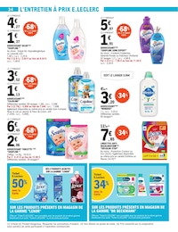 Offre Lenor dans le catalogue E.Leclerc du moment à la page 34